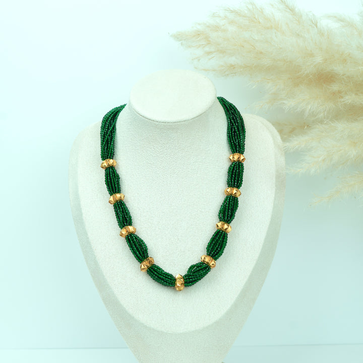 Green Hydropote Naugedi Mini Necklace