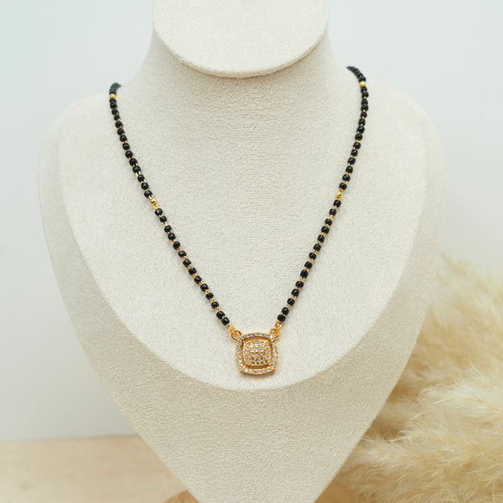 Black Bead AD Mangalsutra