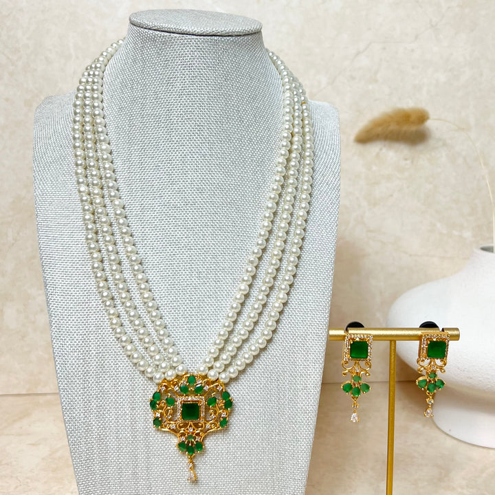 Imperial Pearl Set with Earrings