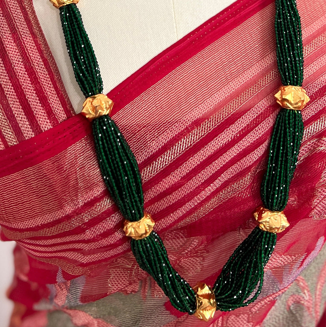 Green Hydropote Naugedi Necklace