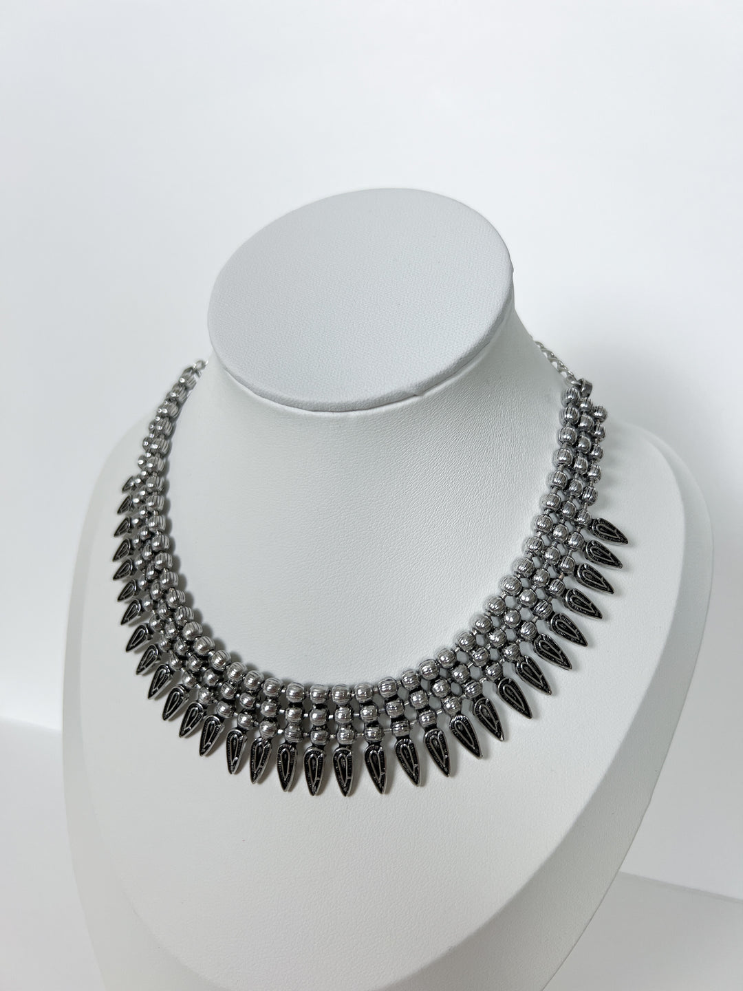 Oxidised Statement Necklace