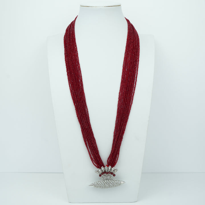AD Tayo Red &amp; Green Hydropote Necklace