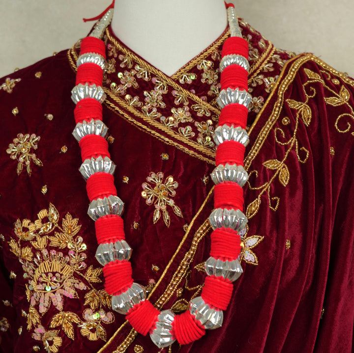 Kantha Mala Silver Plated
