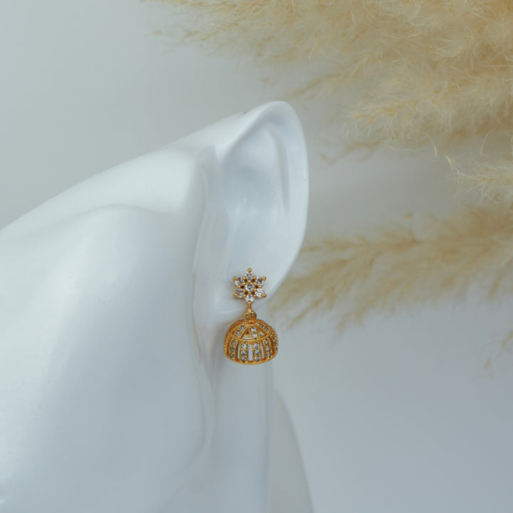 AD Mini Jhumka Earrings