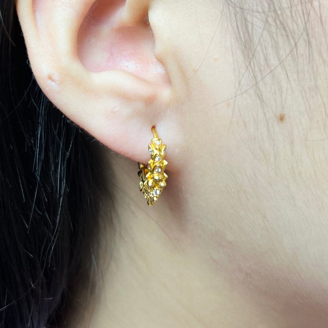 AD Madwari Hoop Earrings