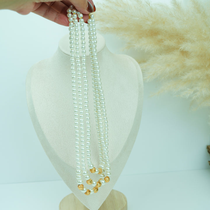 Ivory Pearl Layered Necklace
