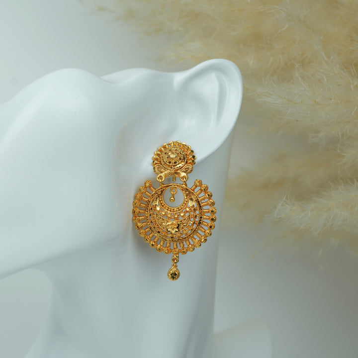Ornate Filigree Drop Earrings
