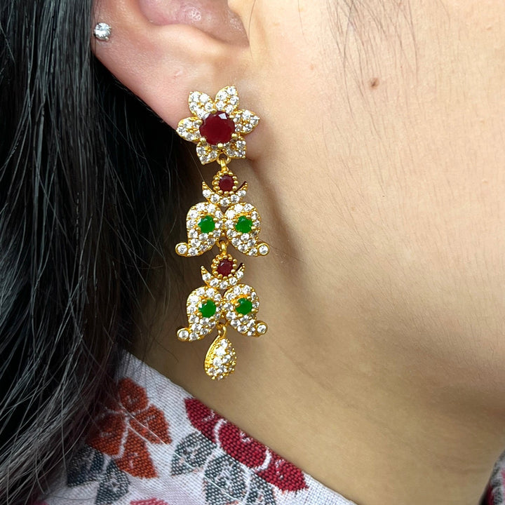 AD Yarling Drop Earrings Large