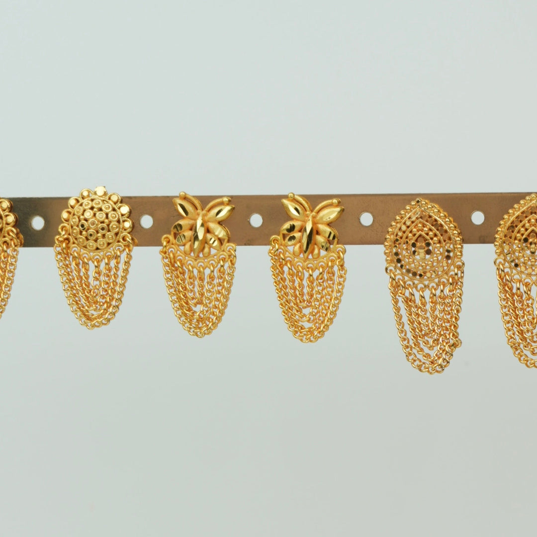 Butterfly Chain Drop Earrings