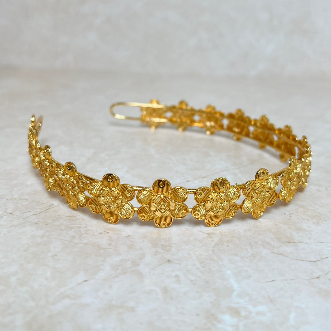 Floral Tiara Headband