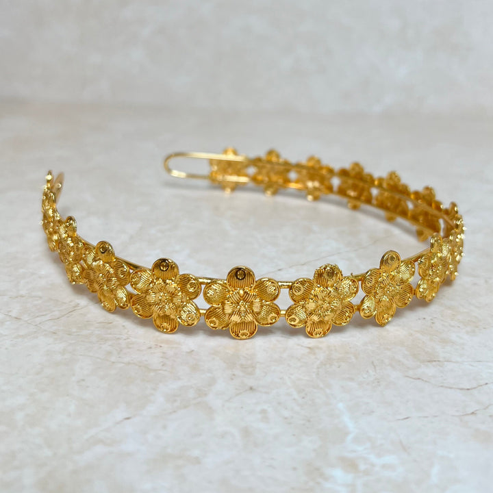 Floral Tiara Headband