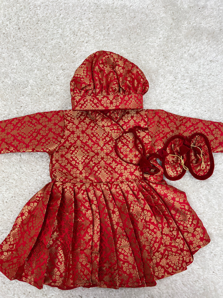 Baby Girl Pasni Dress Set