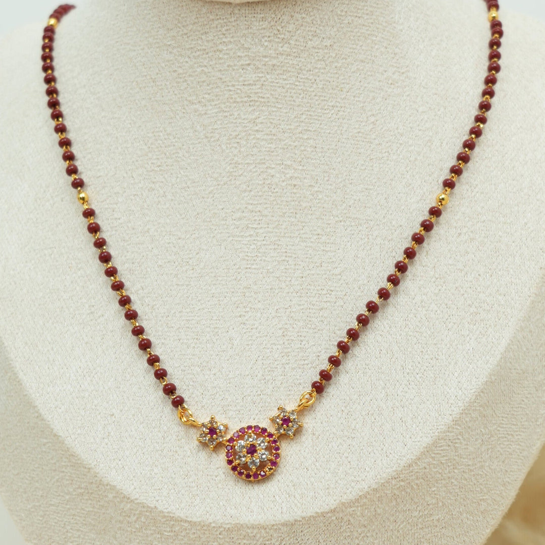 Red Bead Mangalsutra