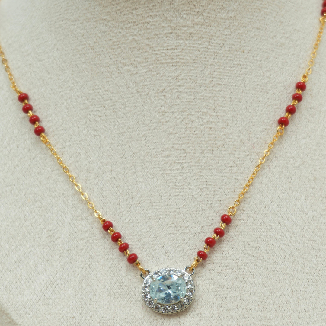 Red Bead Mangalsutra