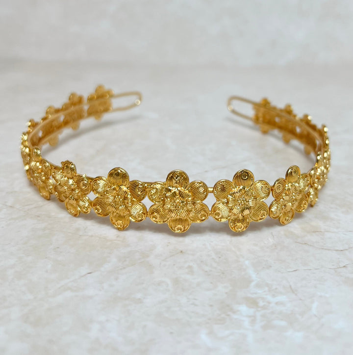Floral Tiara Headband