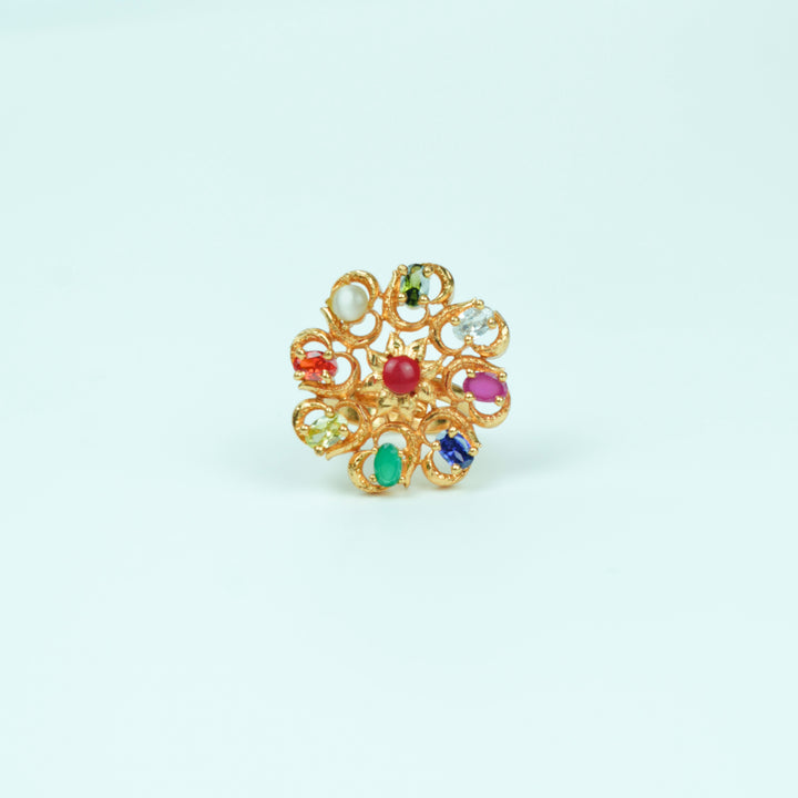 Navaratna Adjustable Ring