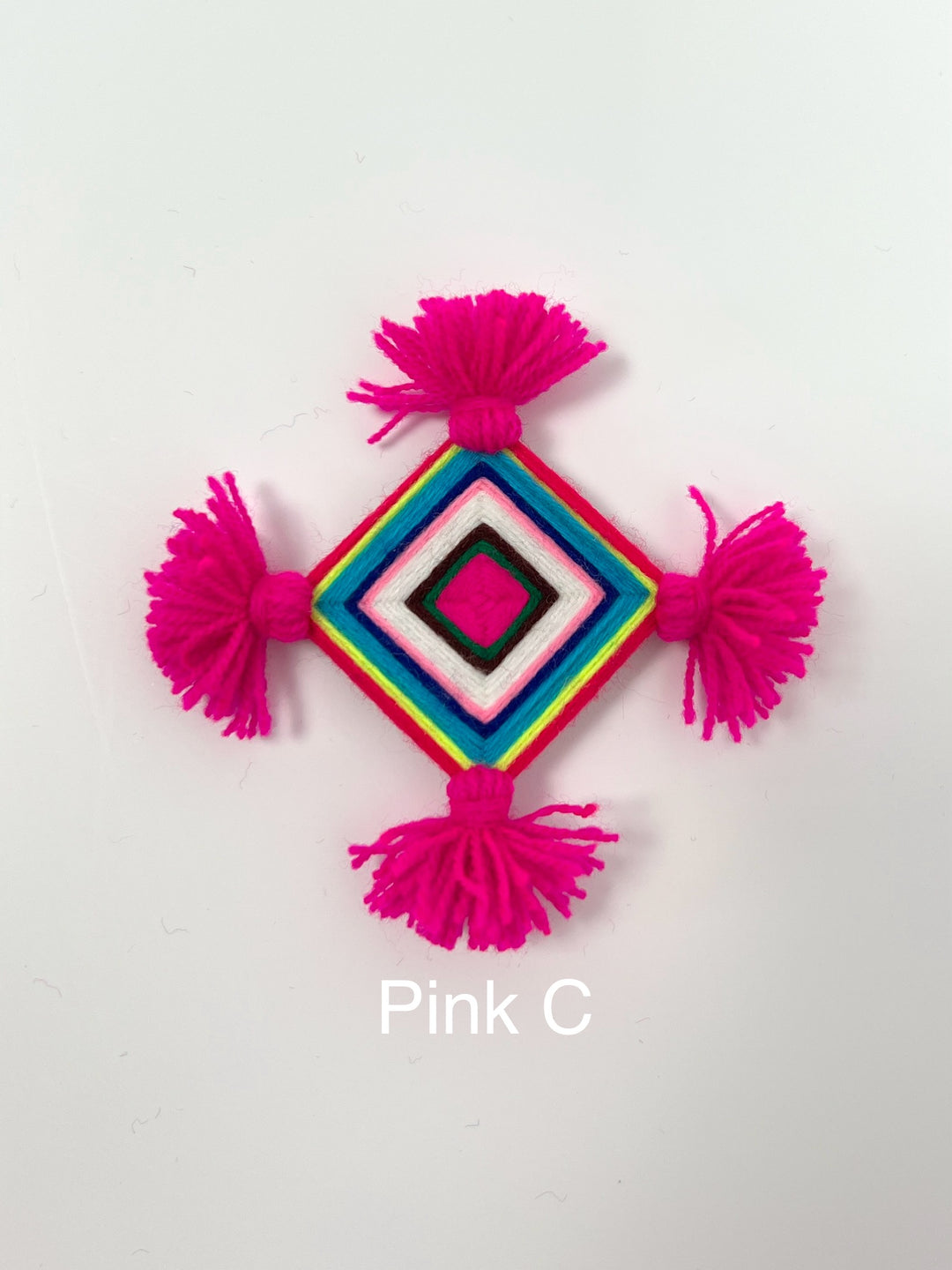 Pink Silam Sakhma Brooch