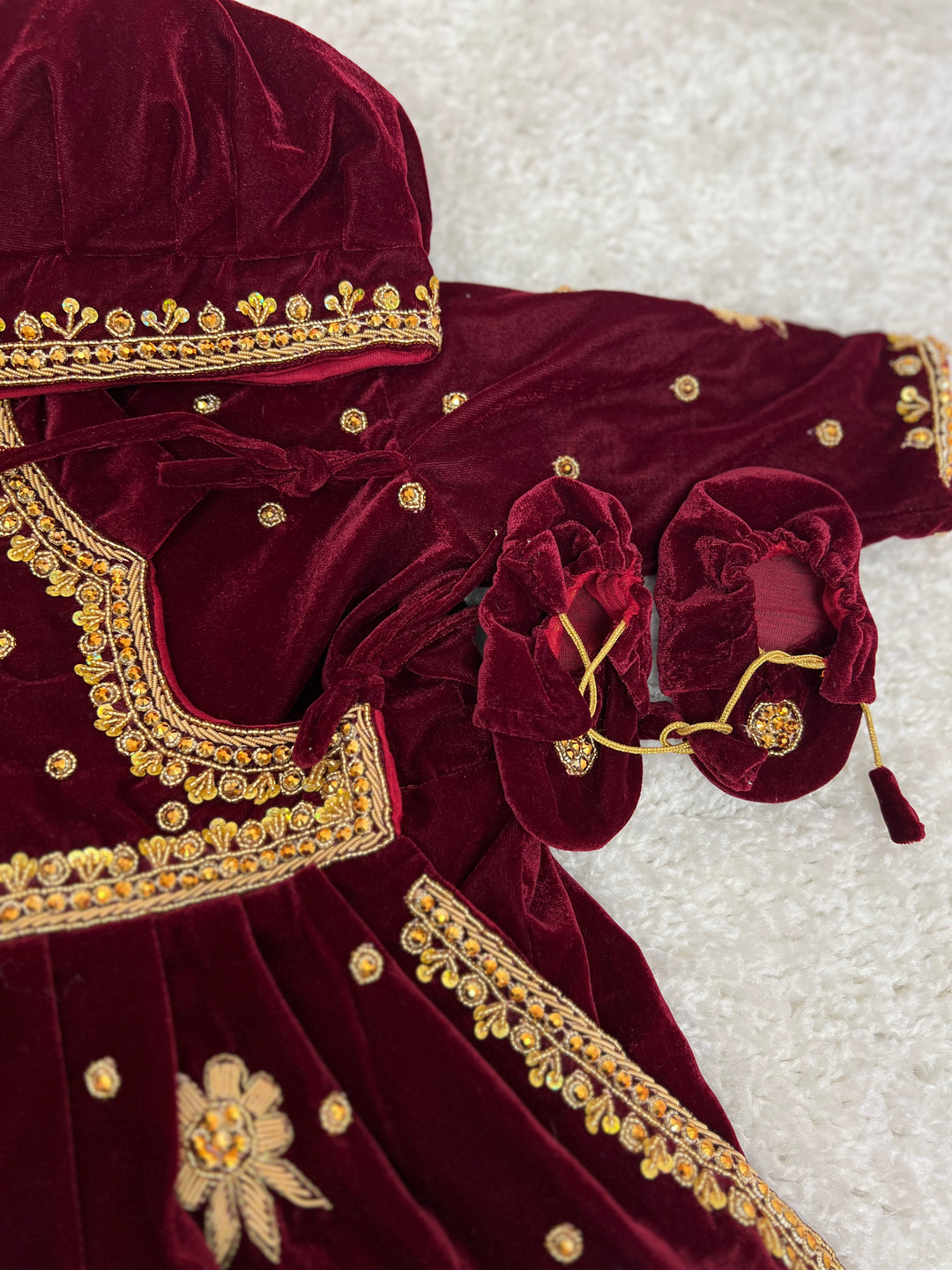 Baby Girl Pasni Dress Set