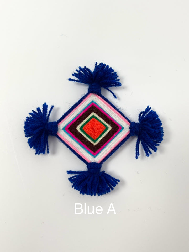 Blue Silam Sakhma Brooch
