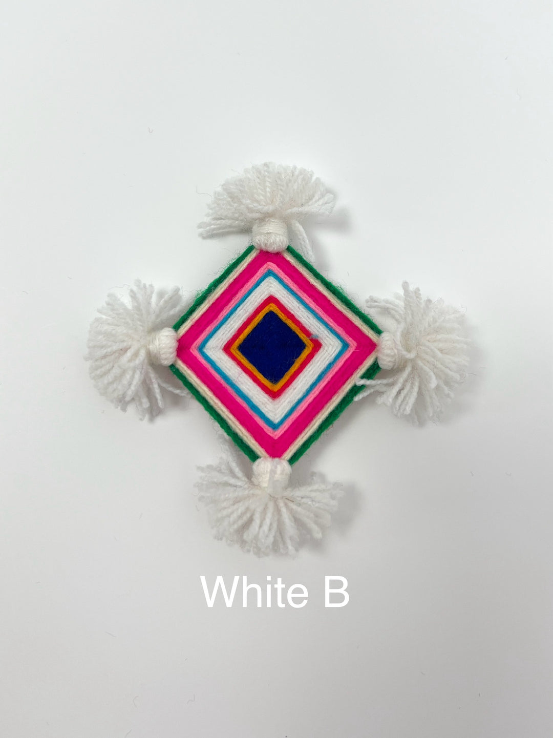 White Silam Sakhma Brooch