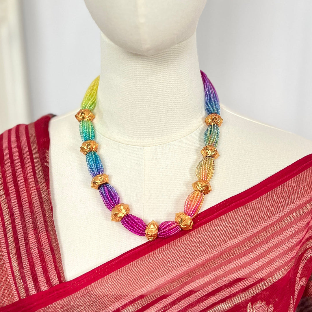 Rainbow Hydropote Naugedi Mini Necklace