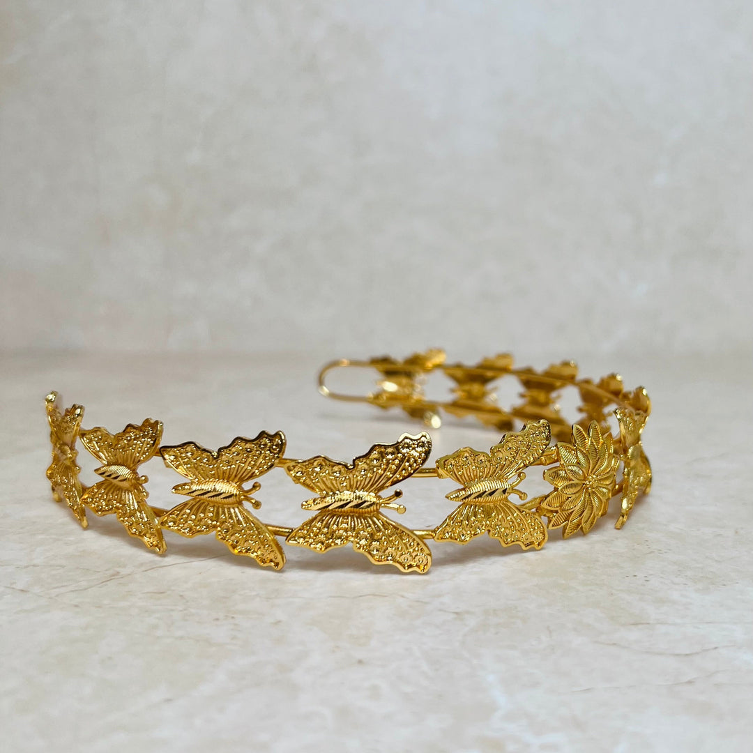Butterfly Blossom Tiara