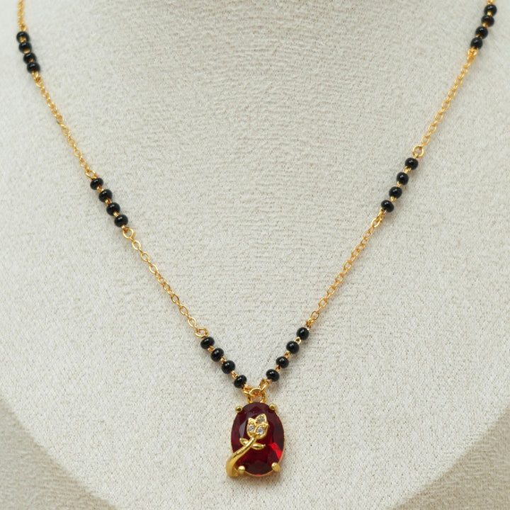 Red Stone Mangalsutra