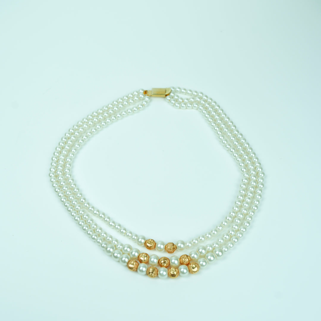 Ivory Pearl Layered Necklace