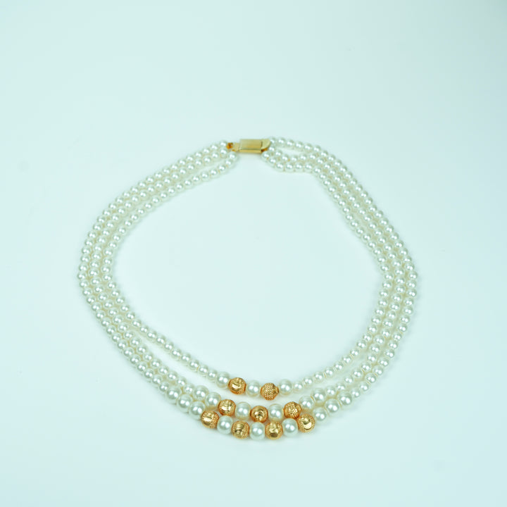 Ivory Pearl Layered Necklace