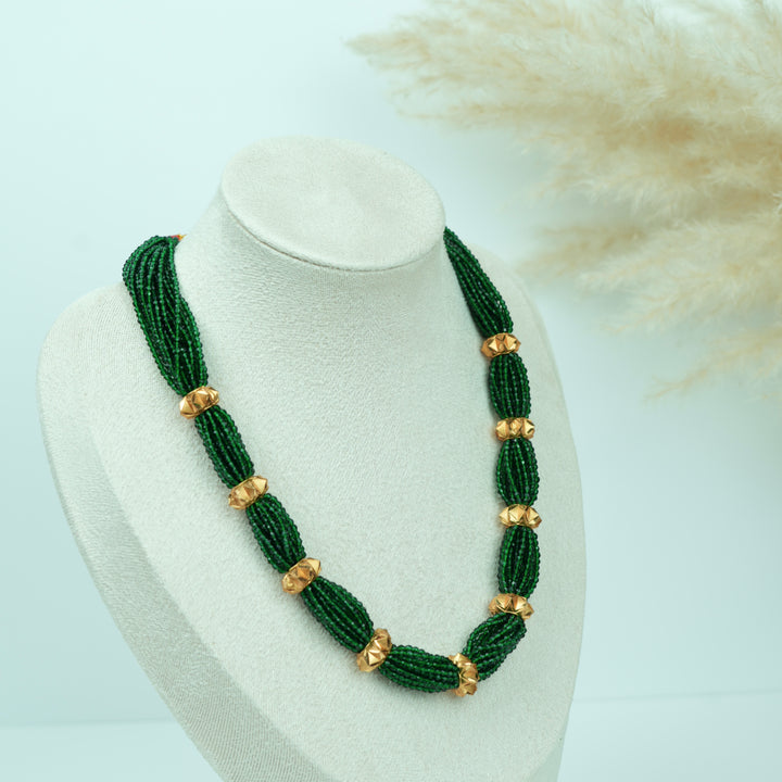 Green Hydropote Naugedi Mini Necklace