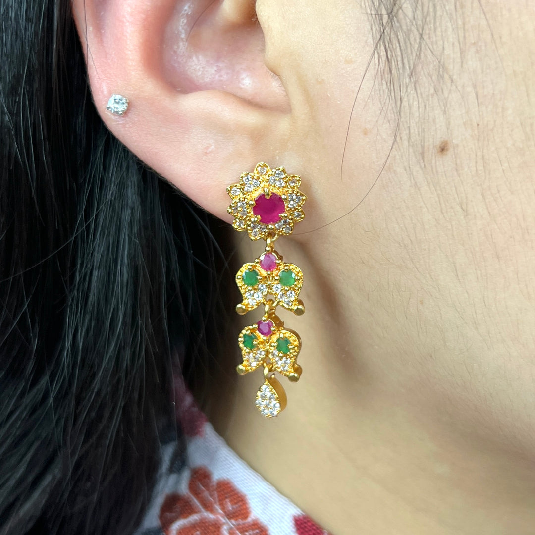 AD Yarling Drop Earrings Small