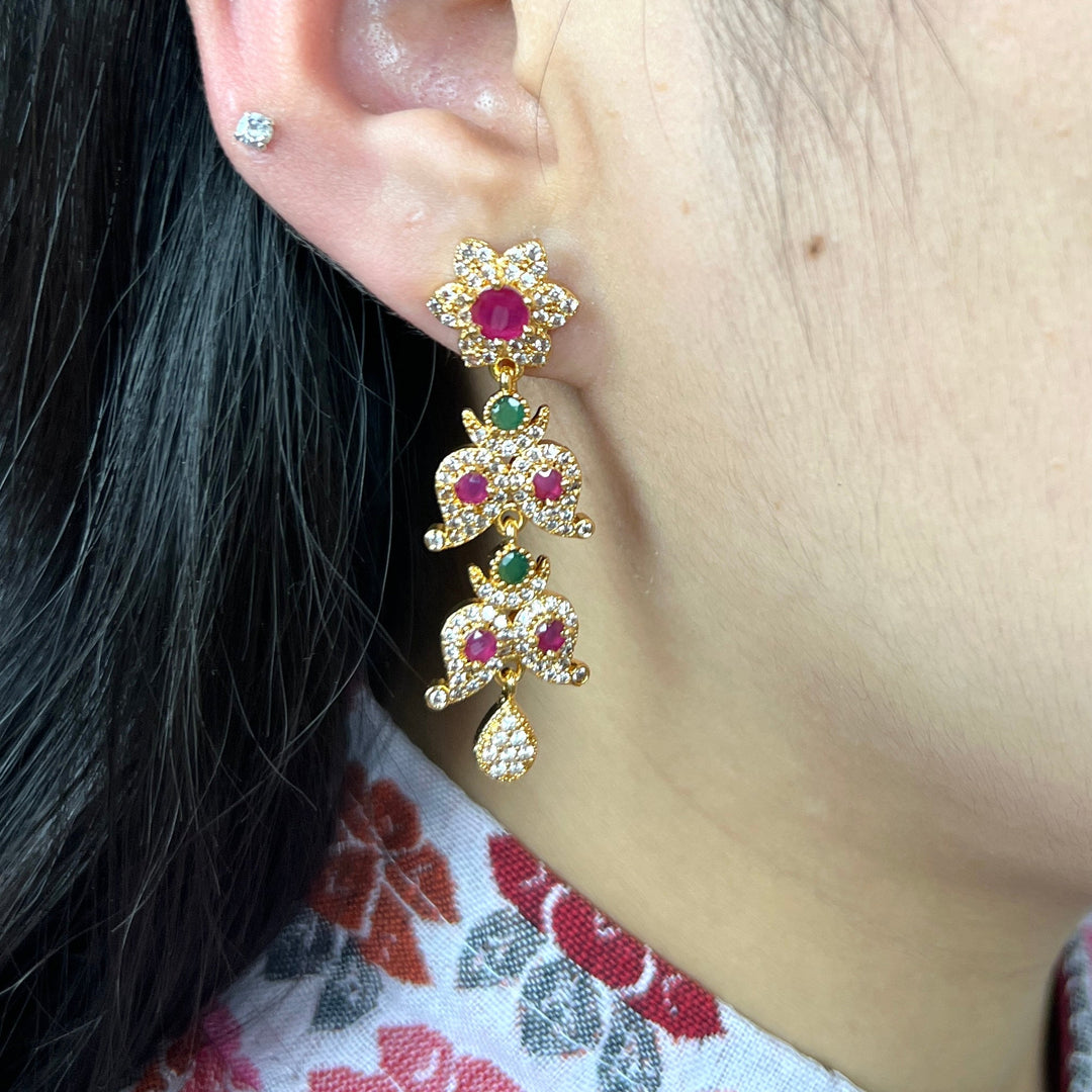 AD Yarling Drop Earrings Medium