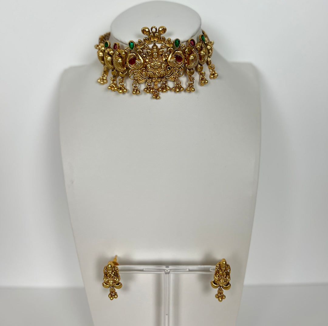 Temple Choker Necklace Set
