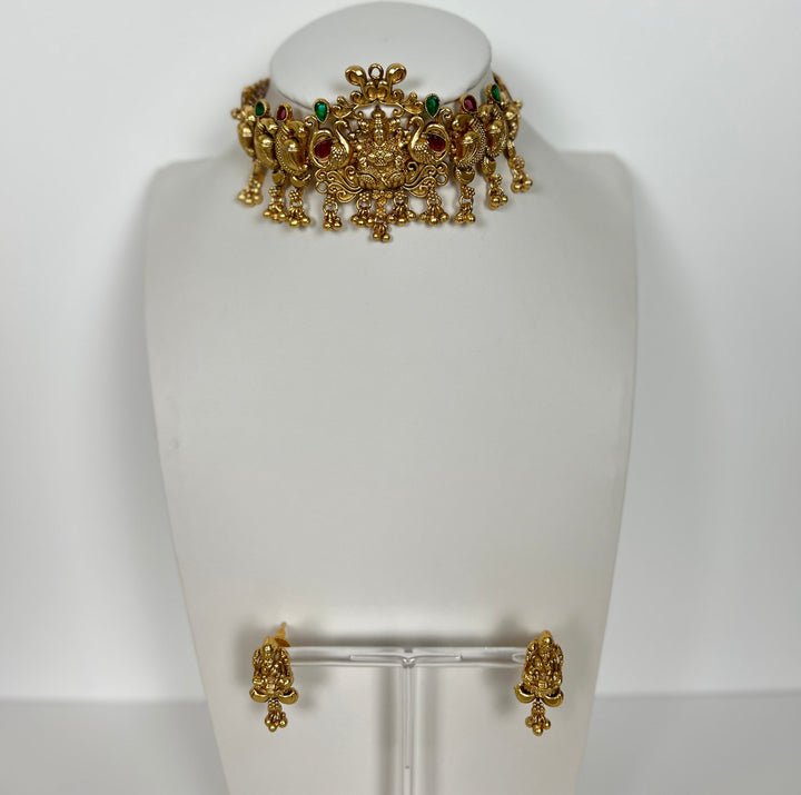 Temple Choker Necklace Set
