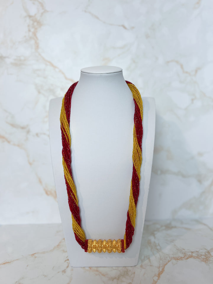 Red &amp; Yellow Hydropote Tilhari