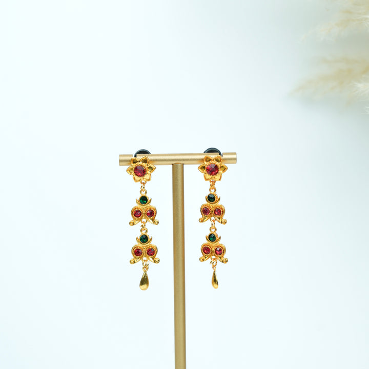 Two Steps Yarling Earrings