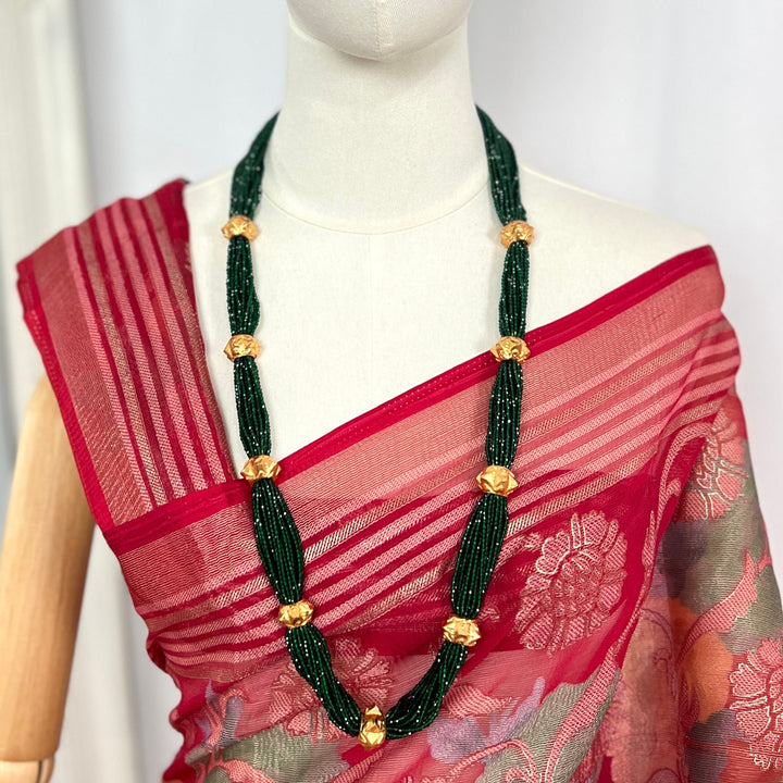 Green Hydropote Naugedi Necklace