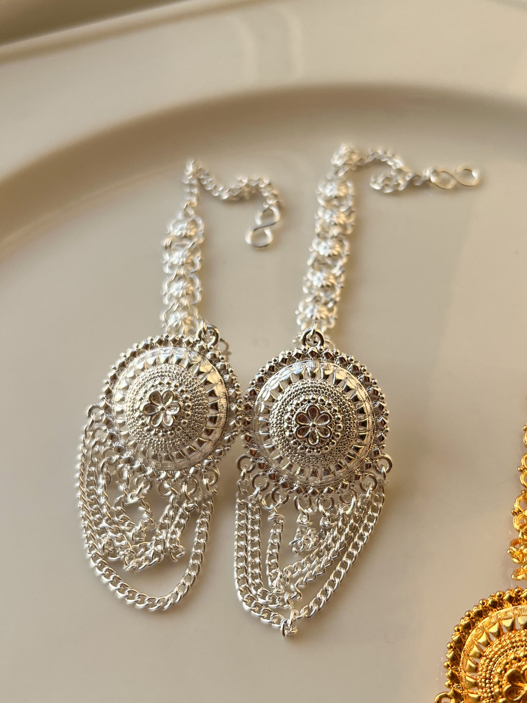 Godawari Chain Layer Earrings