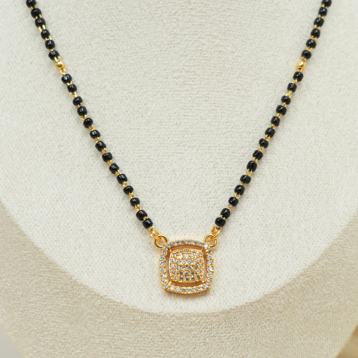 Black Bead AD Mangalsutra