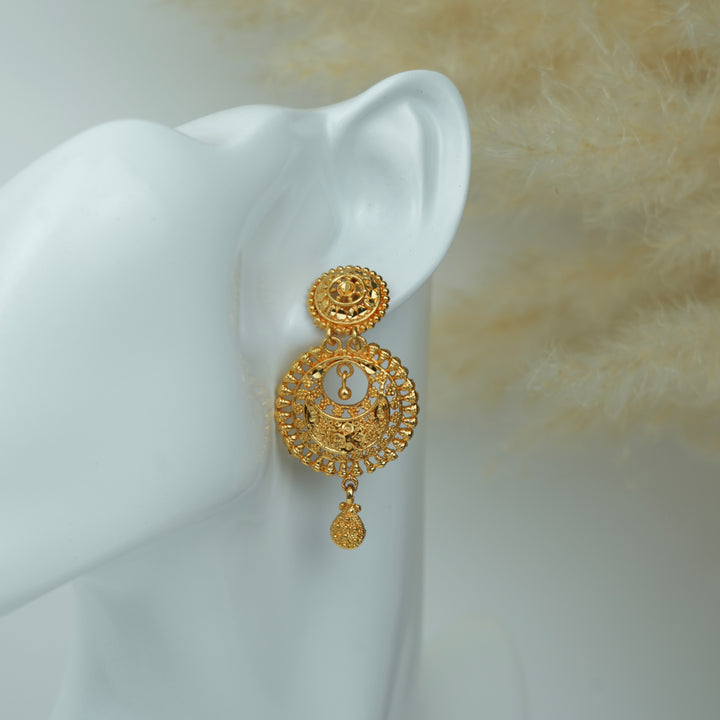 Signature Gold Drop Earrings