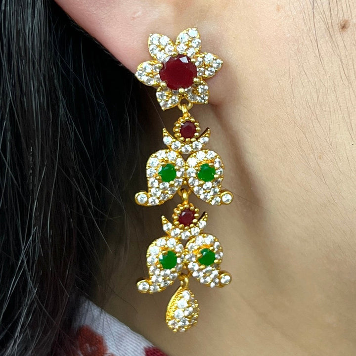 AD Yarling Drop Earrings Large