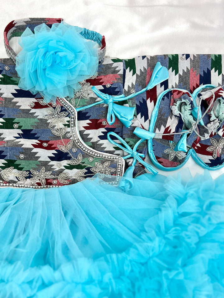 Dhaka Pasni Dress Set
