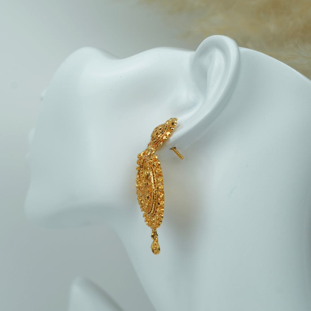 Ornate Filigree Drop Earrings