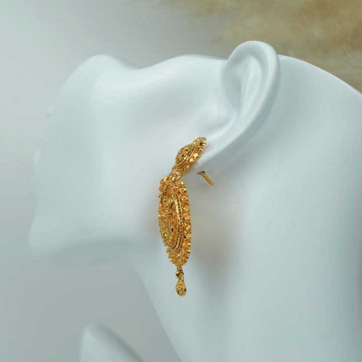 Ornate Filigree Drop Earrings