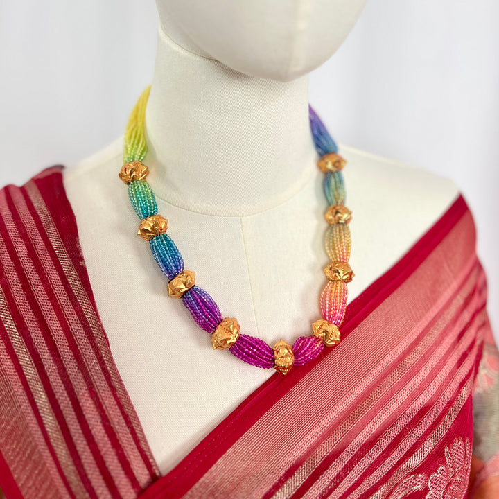 Rainbow Hydropote Naugedi Mini Necklace