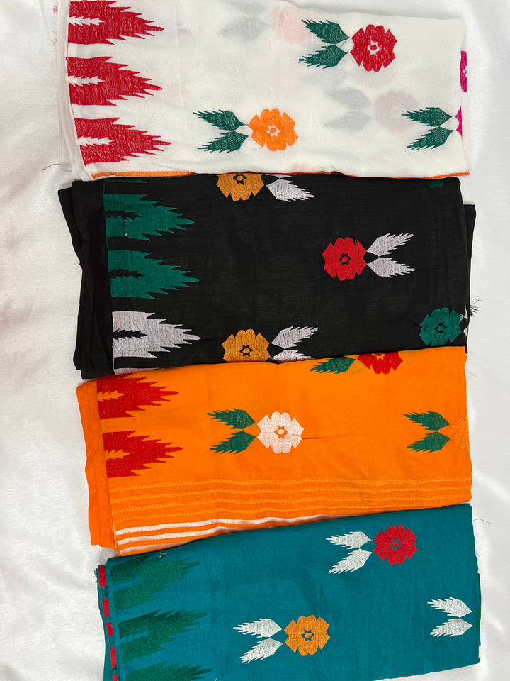Black Laaligurash Embroidered Saree