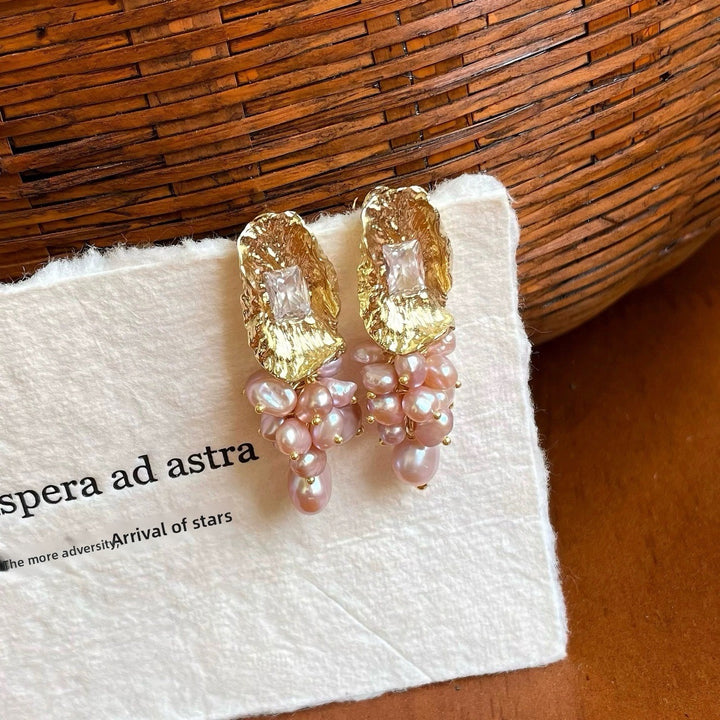 Freshwater Pearl Sterling Silver Earrings
