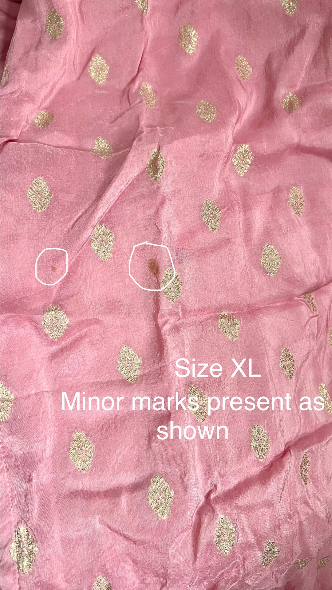 Blush Pink Straight Dhola Silk Kurta Set