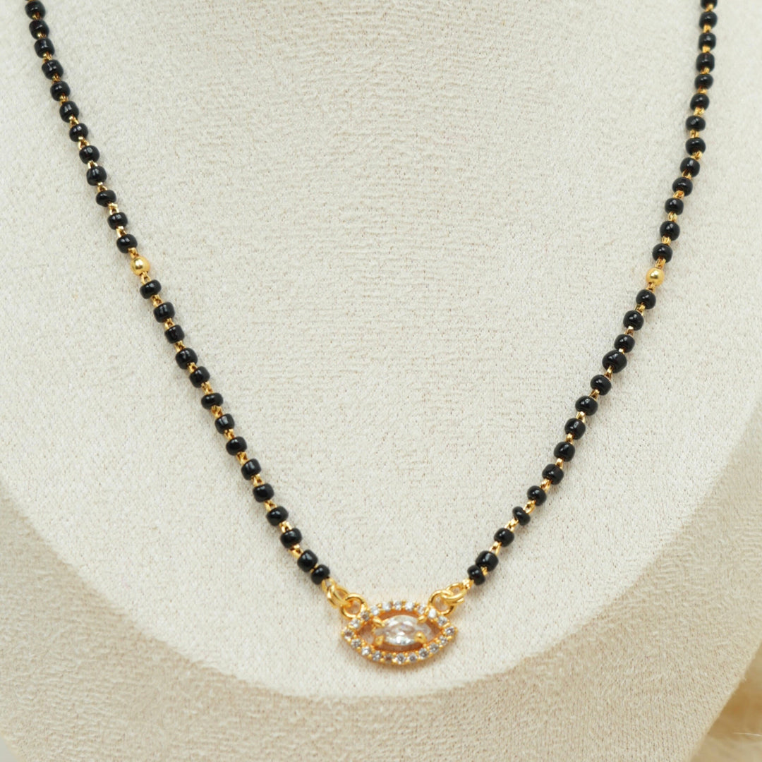 Black Bead AD Mangalsutra