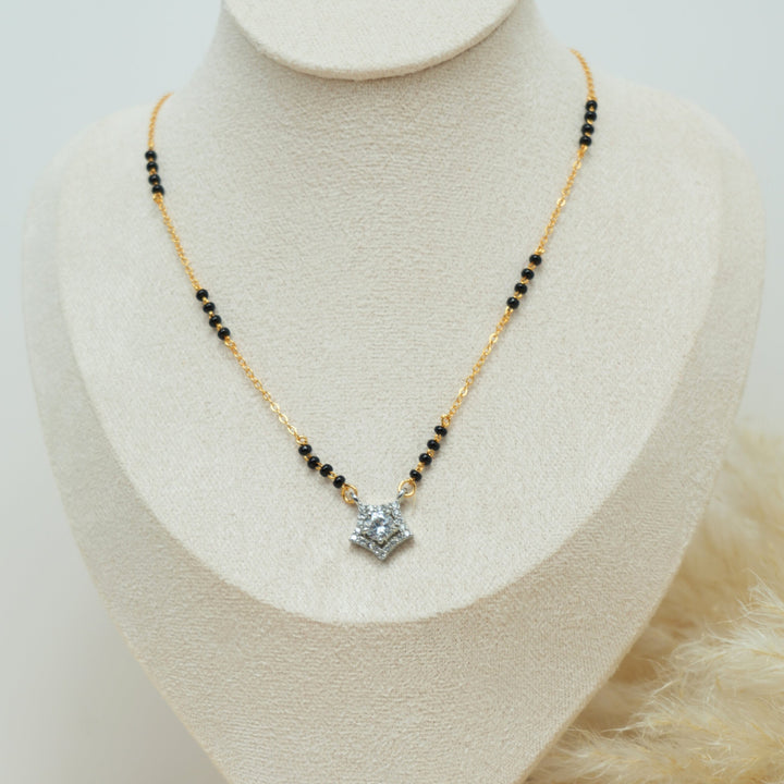 Black Bead AD Mangalsutra
